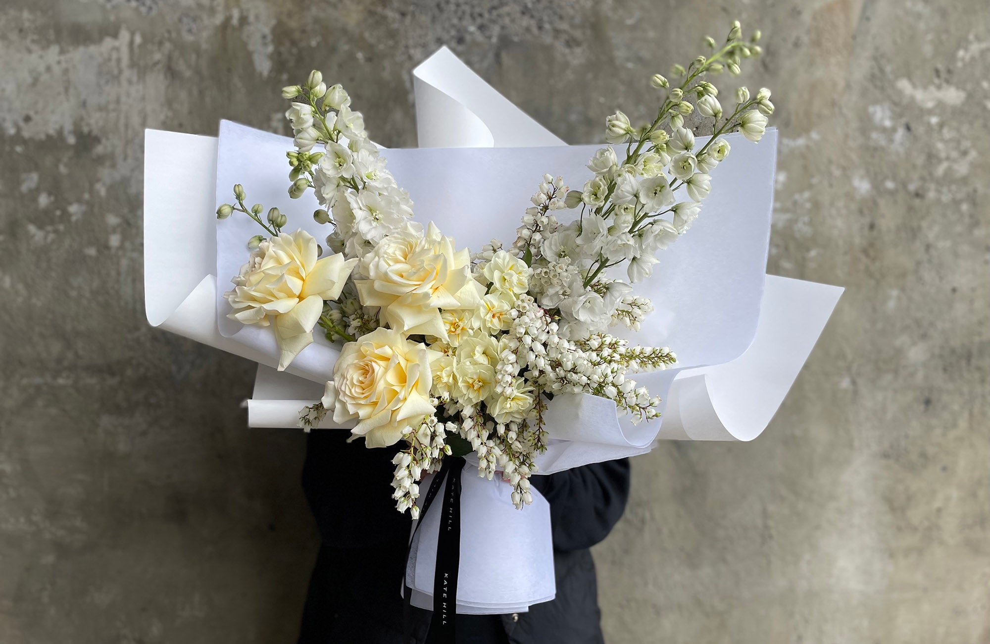 Birthday flowers bouquet by Kate Hill