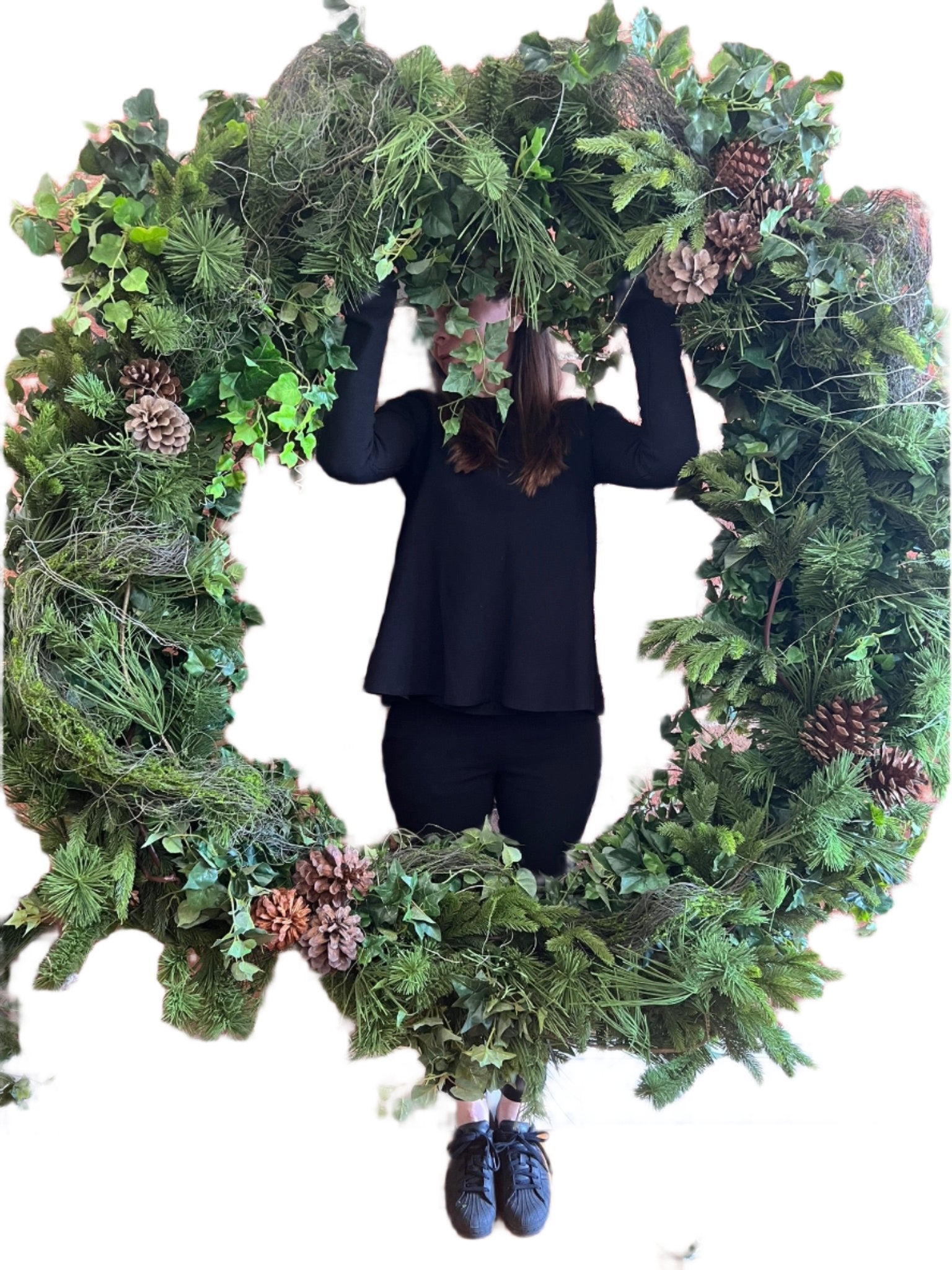 CUSTOM Green Christmas Wreath | Pre-Order