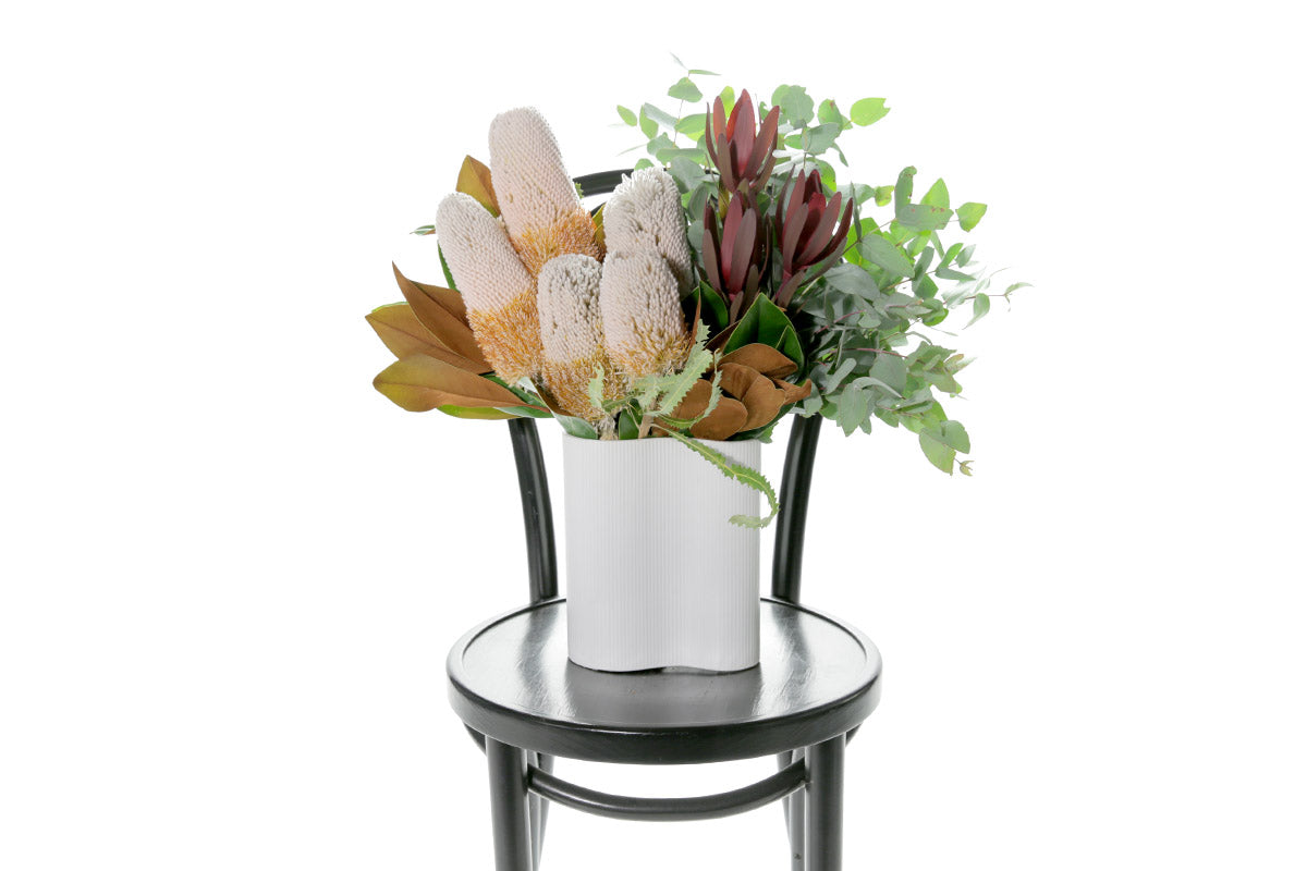 HENRI Medium Native Banksia Vase Arrangement