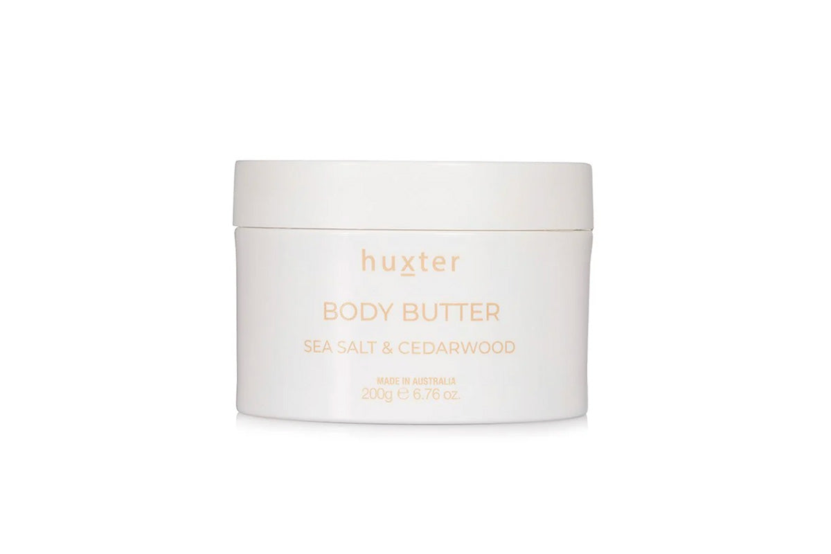 Huxter body butter container with &