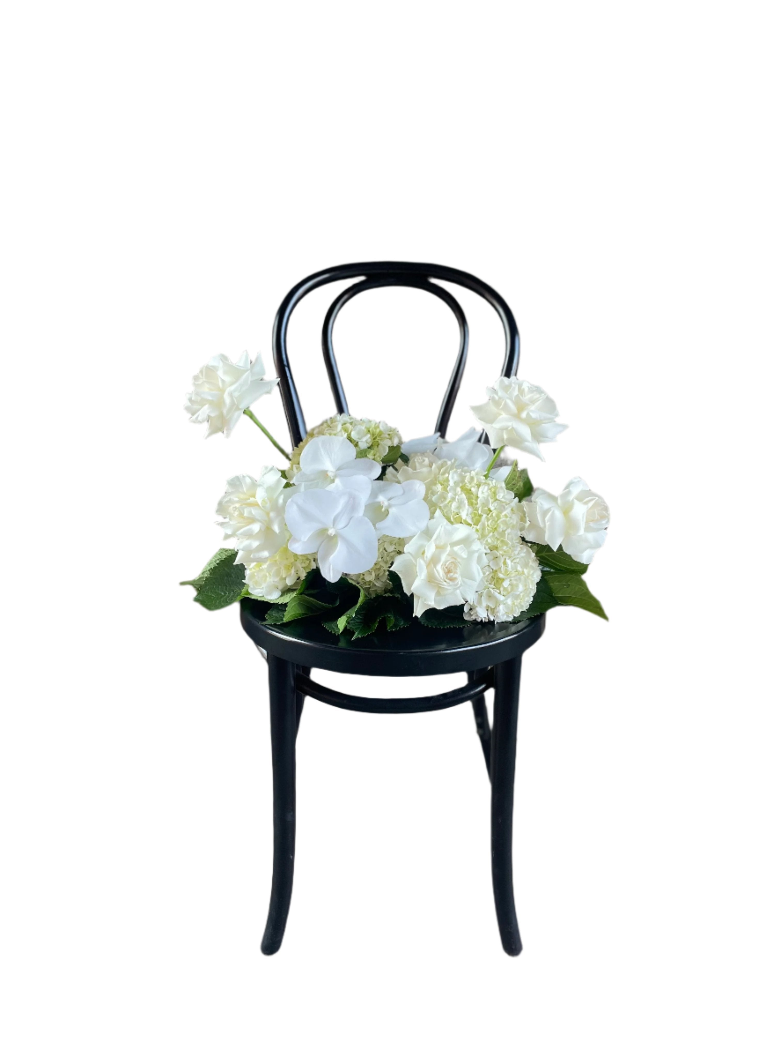 ELODIE White Table Centre
