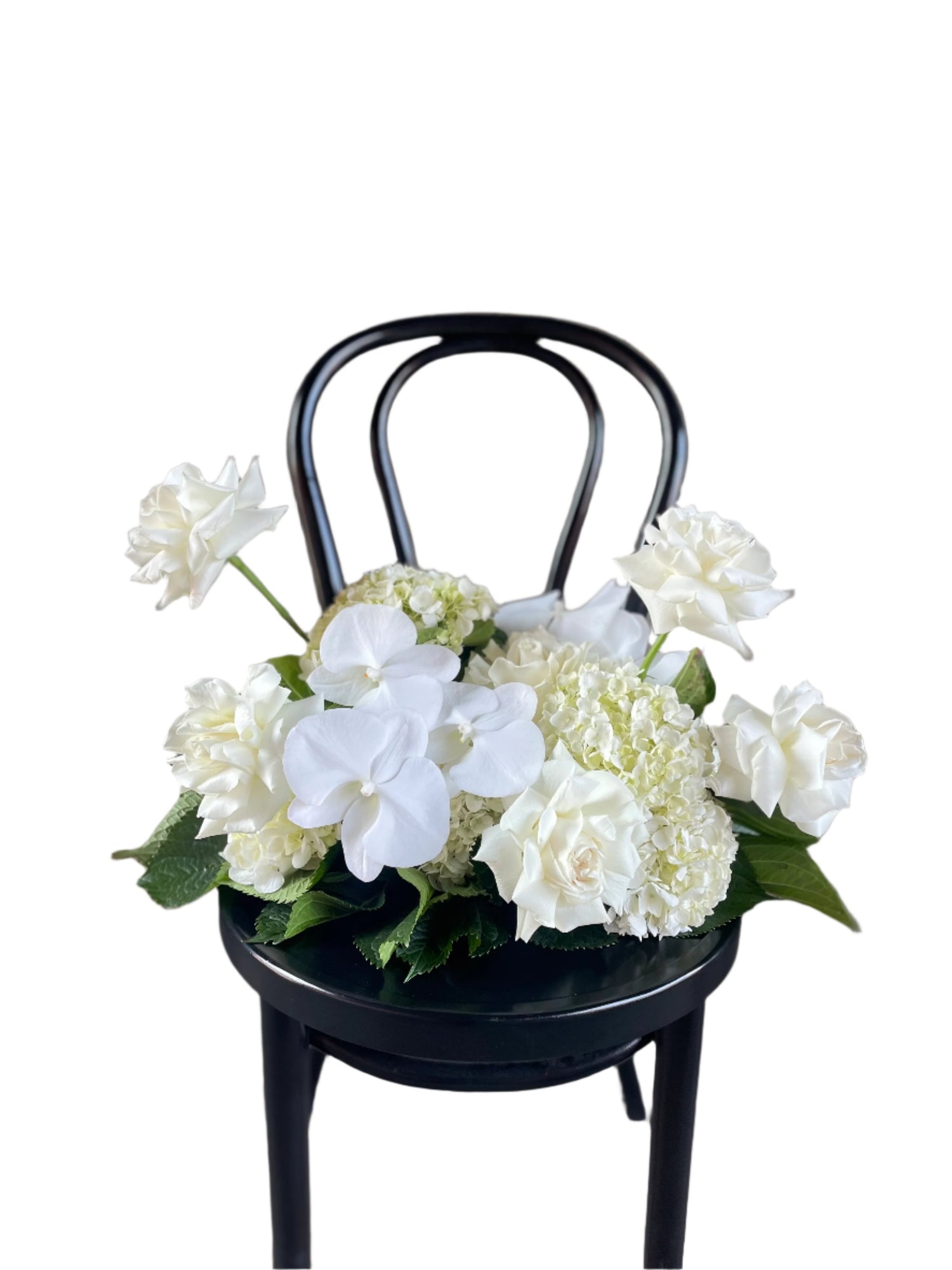 ELODIE White Table Centre