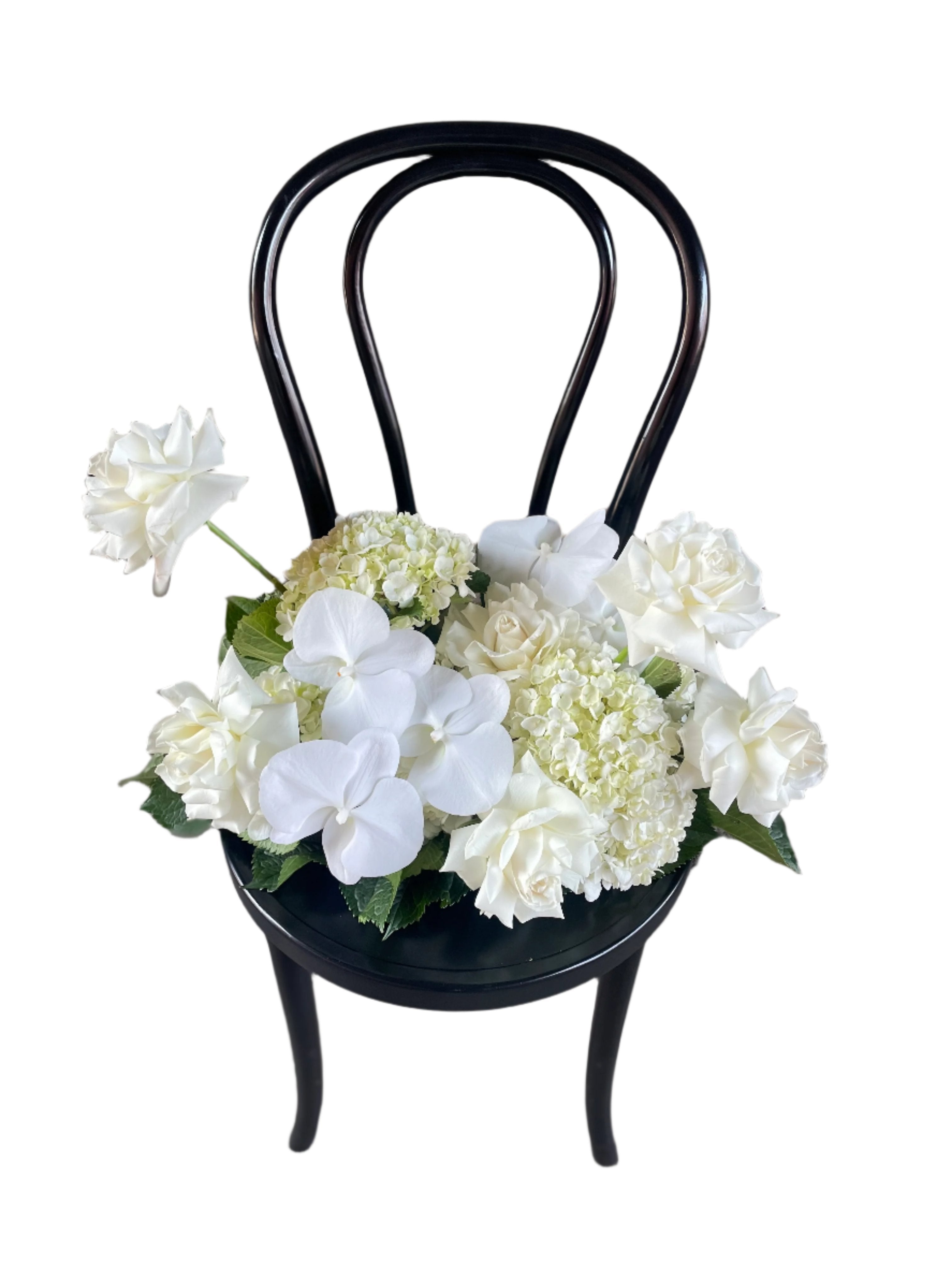 ELODIE White Table Centre