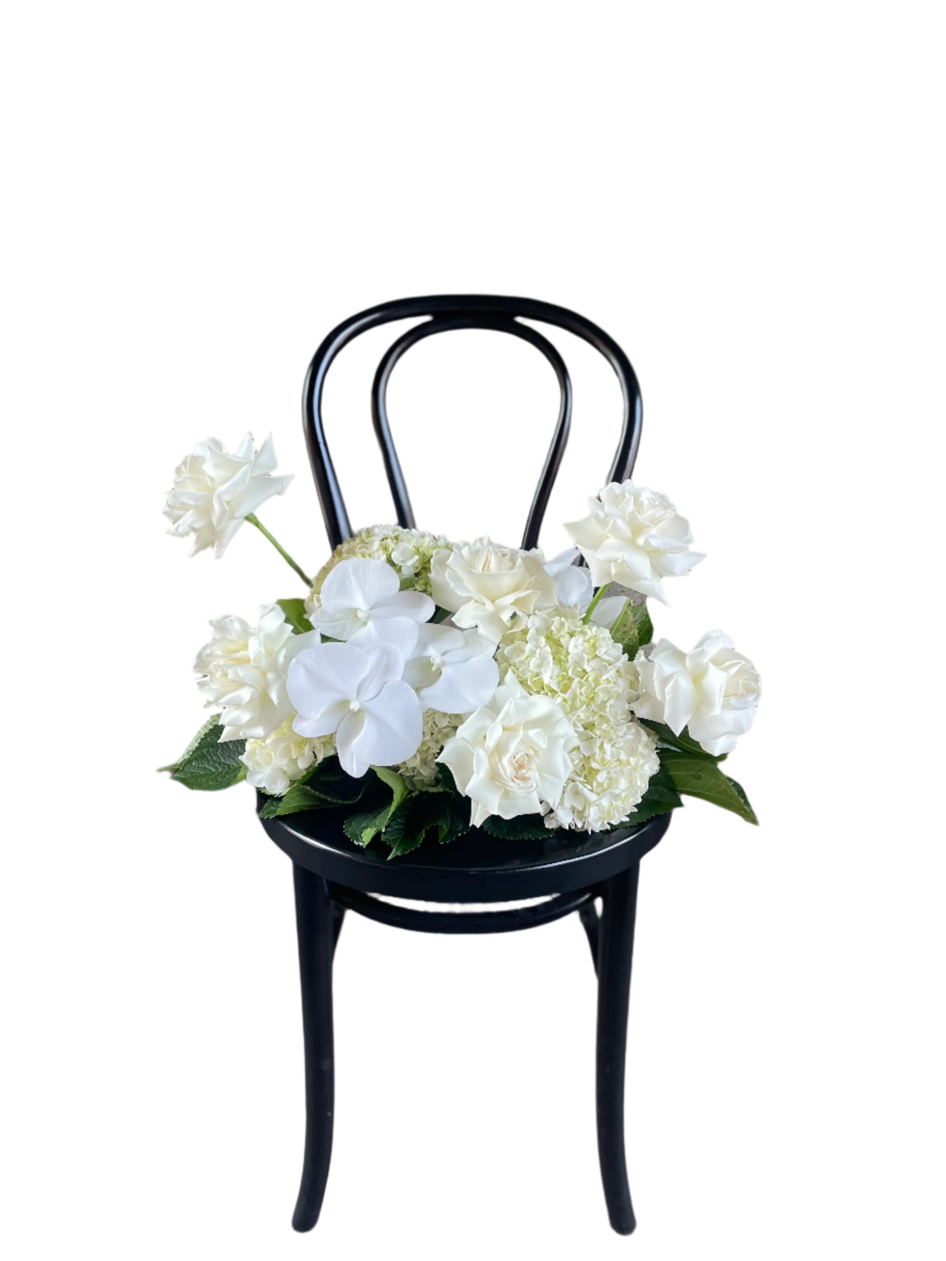 ELODIE White Table Centre