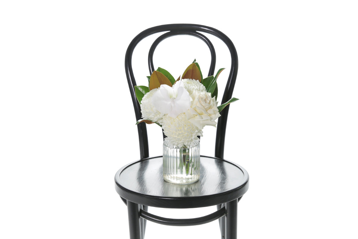 MERCI Small White Thank-You Vase Arrangement
