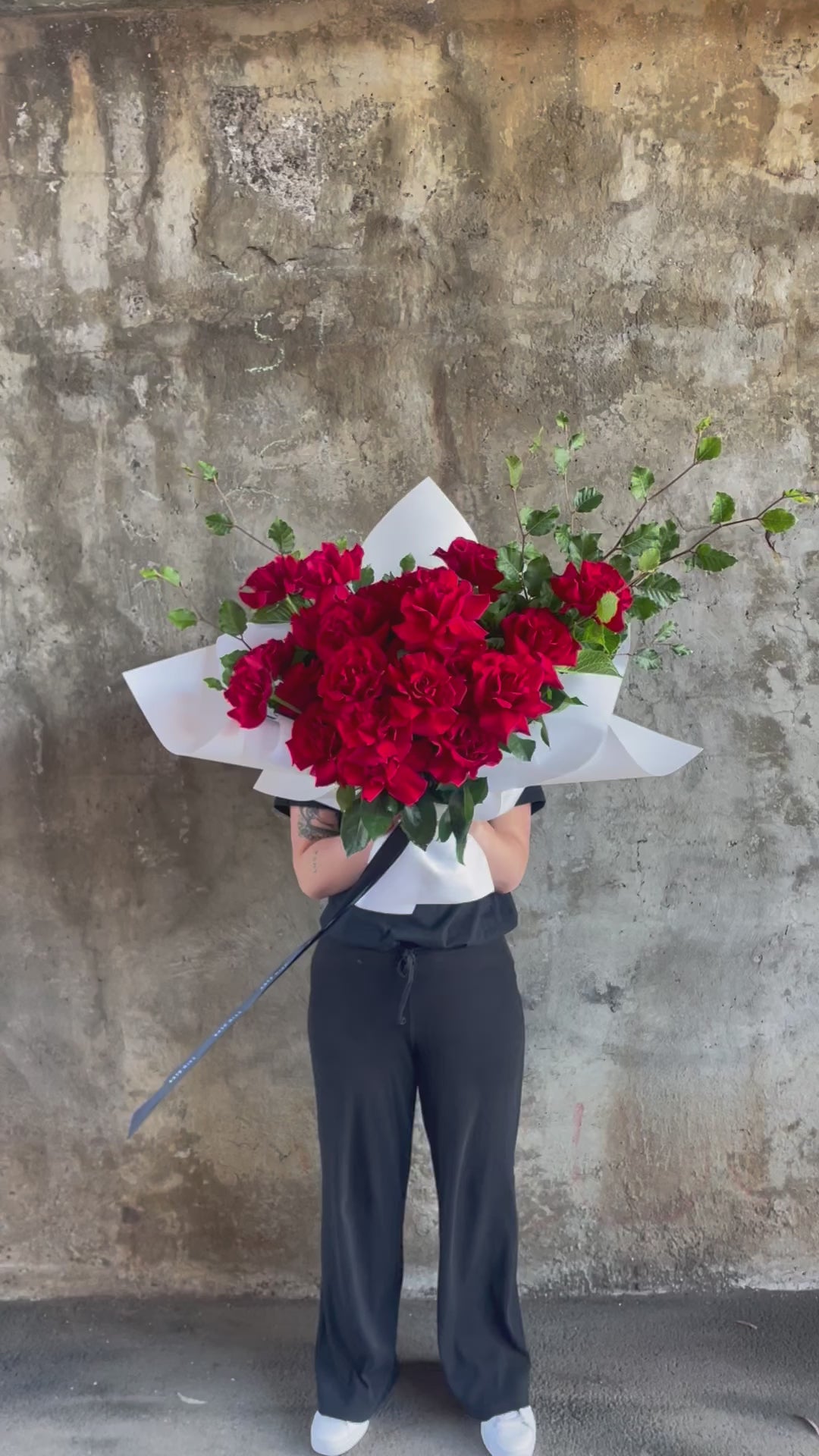 AMOUR Large Red Rose Flower Bouquet | Pre-Order