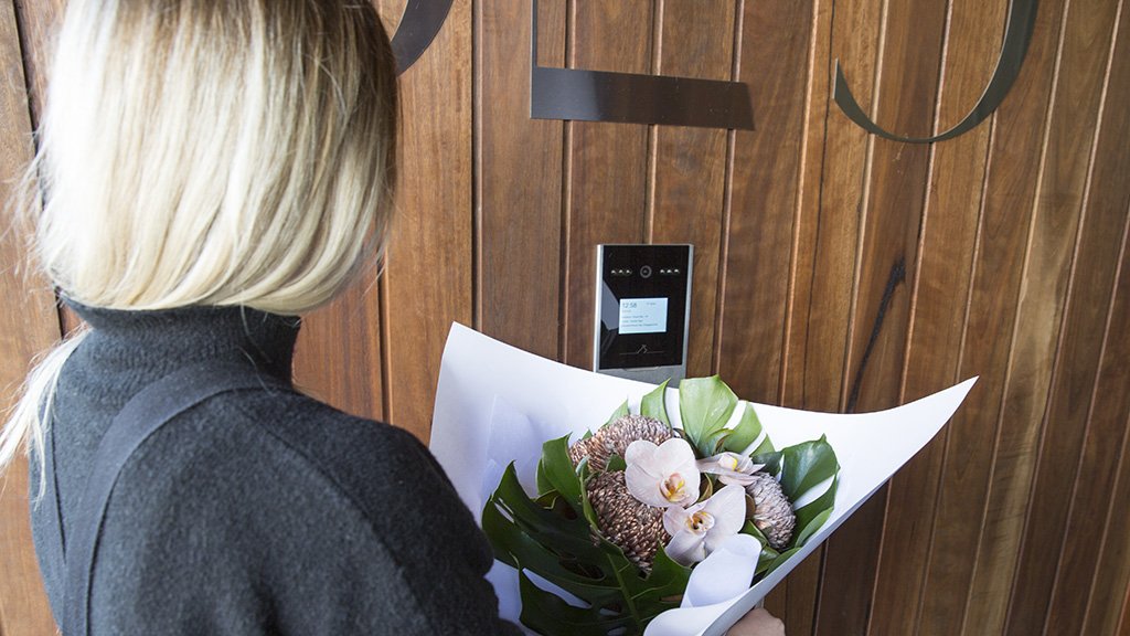 Flowers being delivered in Melbourne by a Melbourne florist 