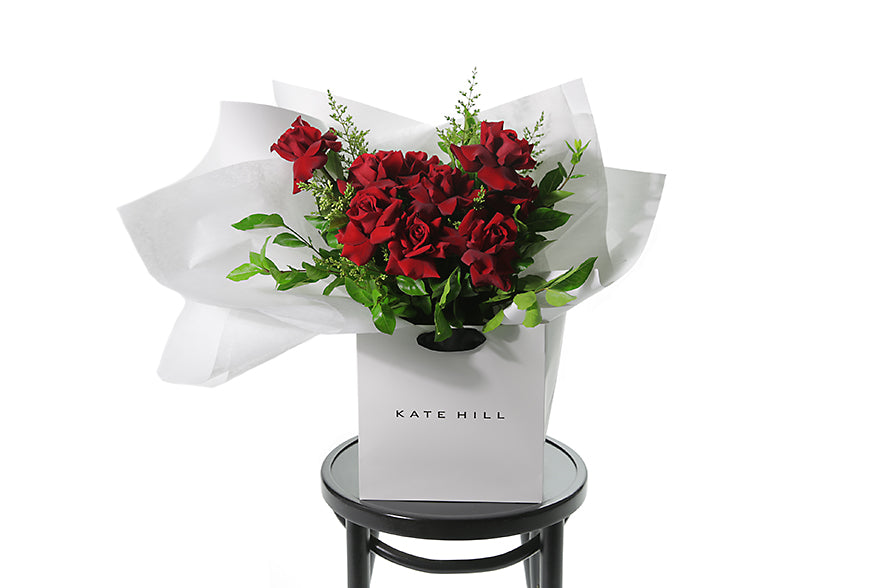 Red rose anniversary flowers for Delivery across Melbourne same day