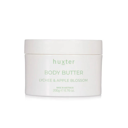 Huxter body butter jar with &
