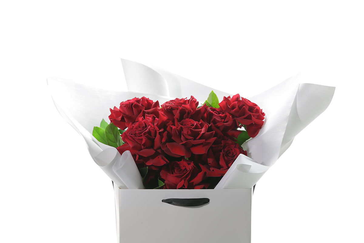 DIOR Red Rose Flower Bouquet | Pre-Order