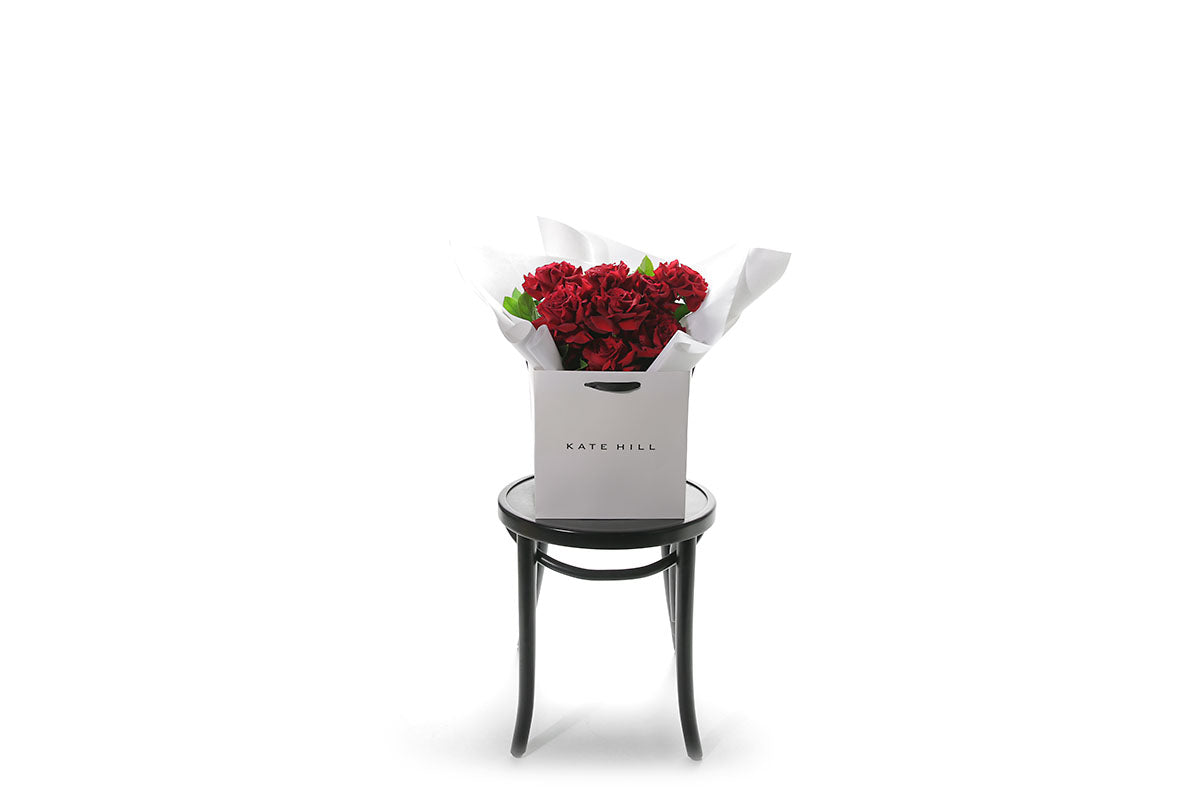 DIOR Red Rose Flower Bouquet | Pre-Order