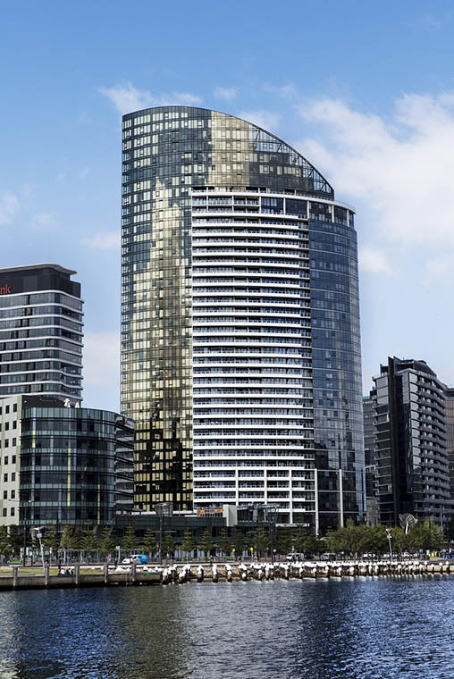 Docklands waterfront Melbourne where Kate Hill Flowers delivers fresh bouquets