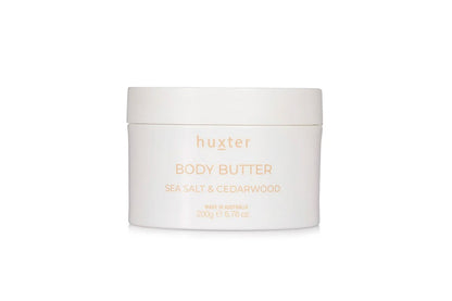 Huxter body butter container with &