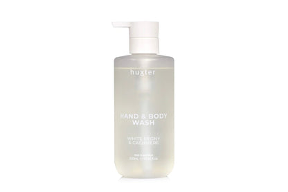 Hand and body wash bottle with &