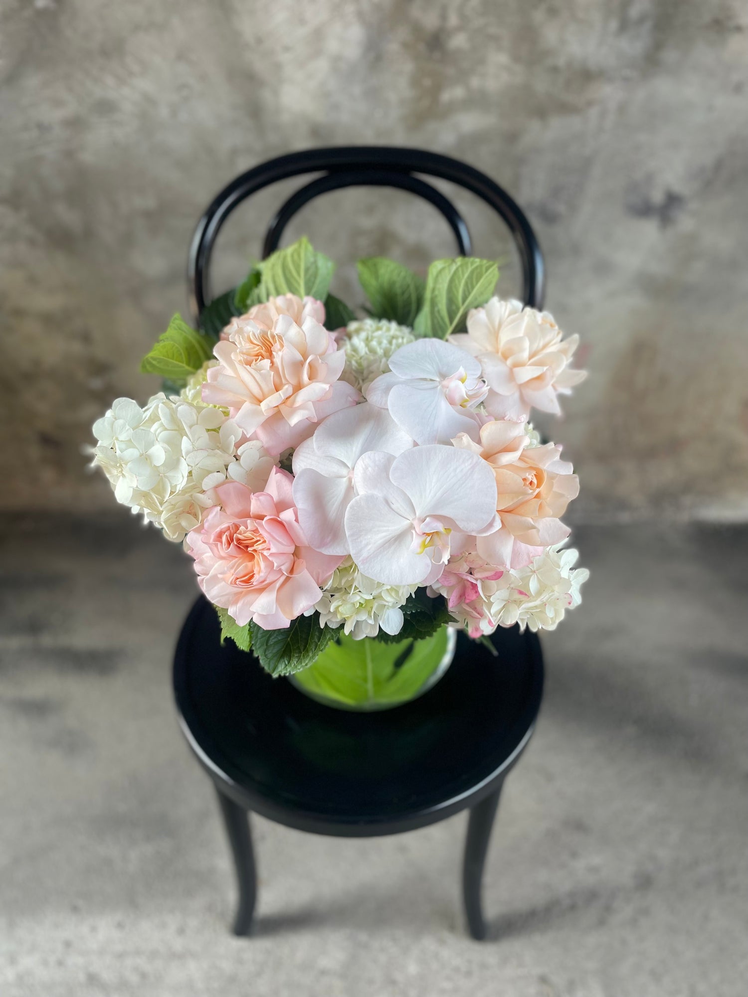 MILA Tapered Vase Flower Design