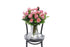 HERMOSA large watermelon roses in a tapered glass vase by Kate Hill Flowers Melbourne