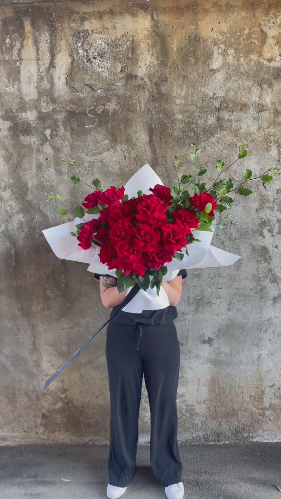 AMOUR Red Rose Flower Bouquet | Pre-Order