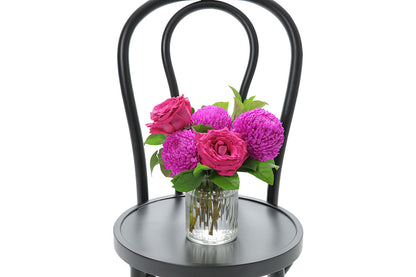ROYCE Small Bright Ribbed Vase Design