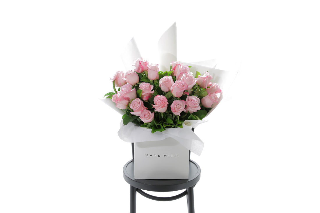 Close-up of ZARA ceramic design with soft pink roses